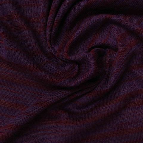 Bold Striped 100% Viscose Rib Knit Fabric