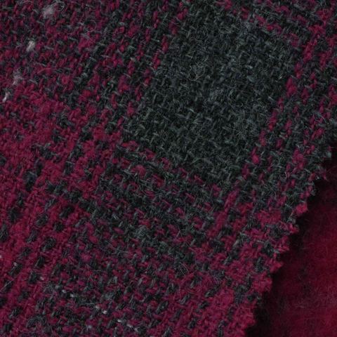 Bold Plaid 100% Polyester Woven Fabric