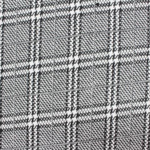 Bold Plaid Knit Fabric