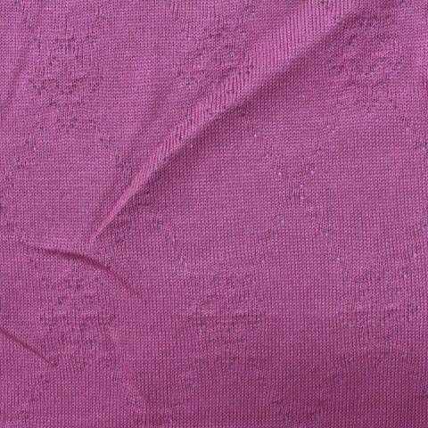 Jacquard Cotton Modal Pointelle Knit Fabric