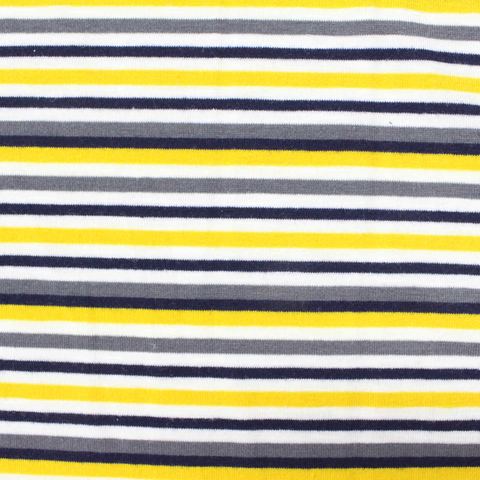 Yellow Horizontal-Stripe Knit
