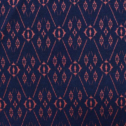 Jacquard Polyester Cotton Stretch Knit Fabric