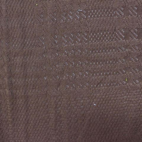 Jacquard Polyester Viscose Stretch Pointelle Knit Fabric