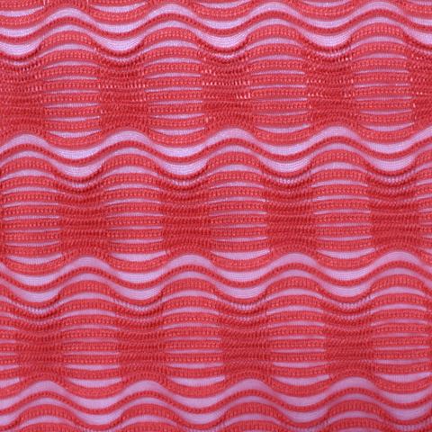 Jacquard Polyester Stretch Knit Fabric