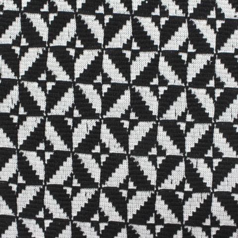 Jacquard Polyester Stretch Knit Fabric