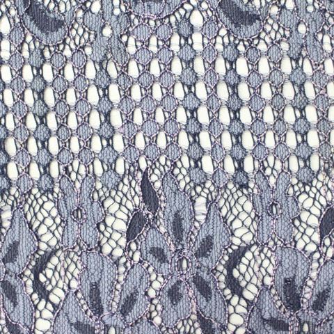 Nylon Viscose Stretch Lace Fabric