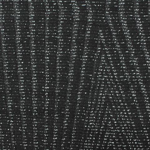 Jacquard Polyester Metallic Stretch Knit Fabric