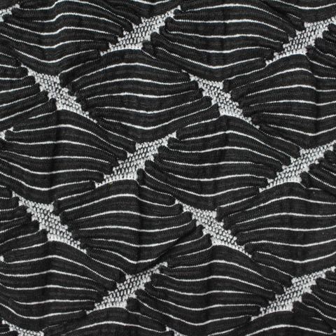 Jacquard Polyester Stretch Knit Fabric