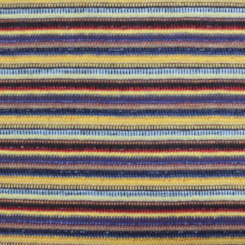 Yellow Horizontal-Stripe Knit, Poly-Viscose