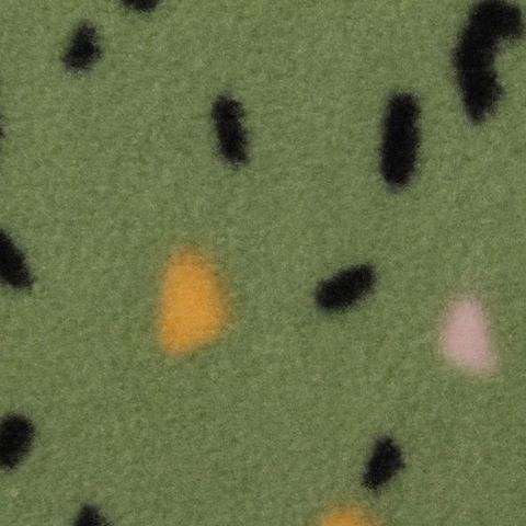 Black Flecks Fleece, Polyester