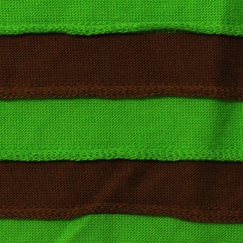 Striped 100% Cotton Knit Fabric