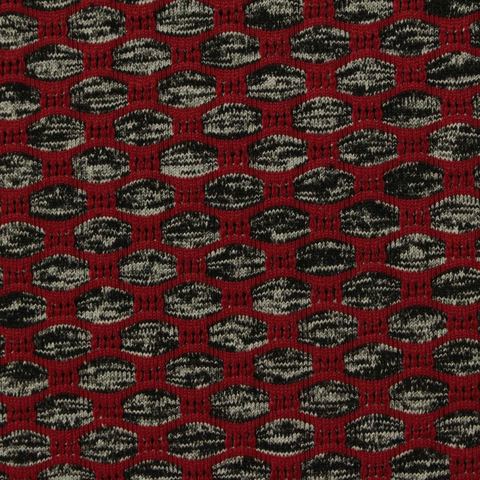 Jacquard Polyester Nylon Stretch Mesh Fabric
