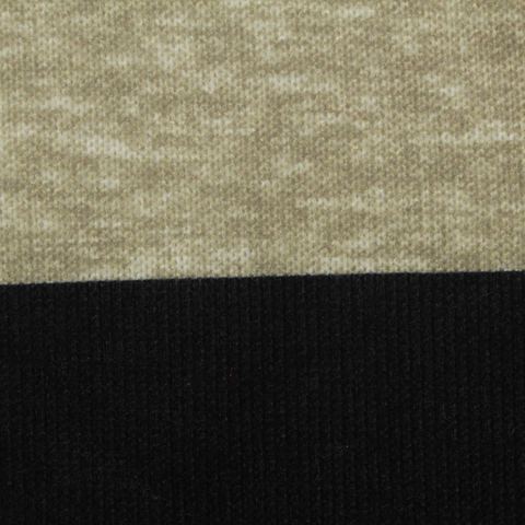 Bold Striped Polyester Stretch Knit Fabric
