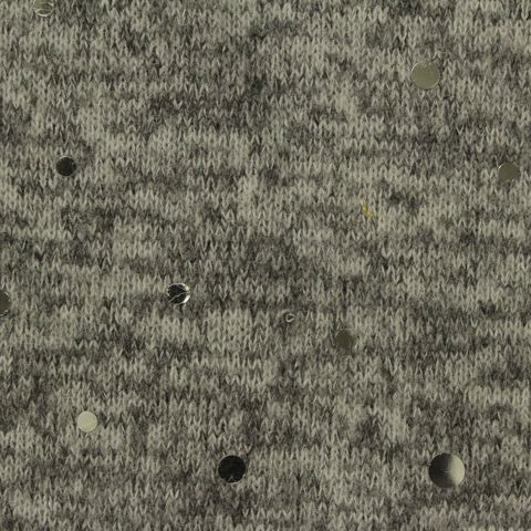 Fine Dotted Brushed Knit Fabric
