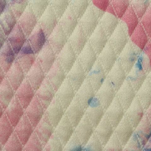 Pink Abstract Knit, Polyester