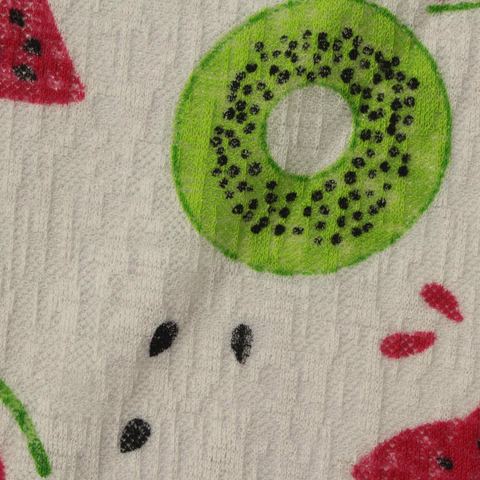 Bold Floral 100% Polyester Knit Fabric
