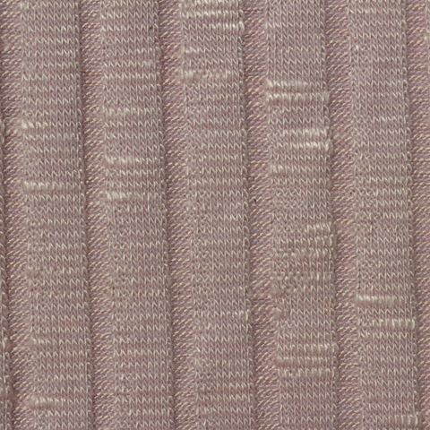 Pink Marl Rib Knit, Viscose-Poly