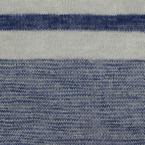 Bold Striped Viscose Polyester Knit Fabric