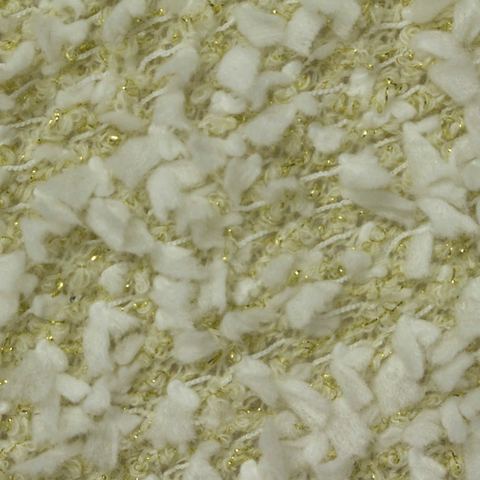Cream Textured-Marl Bouclé
