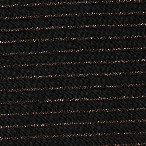 Fine Striped Polyester Modal Stretch Knit Fabric