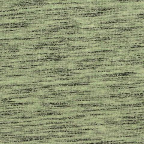Heather Cotton Polyester Stretch Knit Fabric
