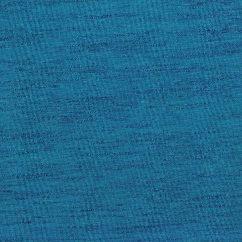 Teal Marl Knit, Cotton-Poly