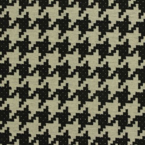 Plaid Polyester Metallic Stretch Knit Fabric
