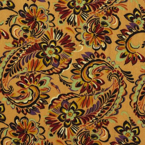 Bold Floral 100% Viscose Twill Fabric