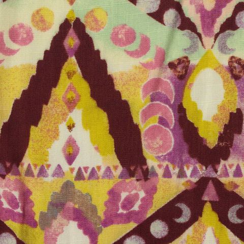Printed Slub 100% Viscose Woven Fabric