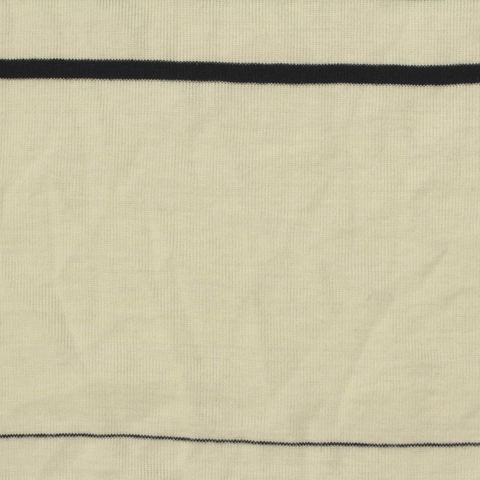 Striped 100% Cotton Knit Fabric