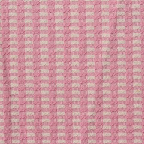 Fine Plaid Nylon Stretch Knit Fabric
