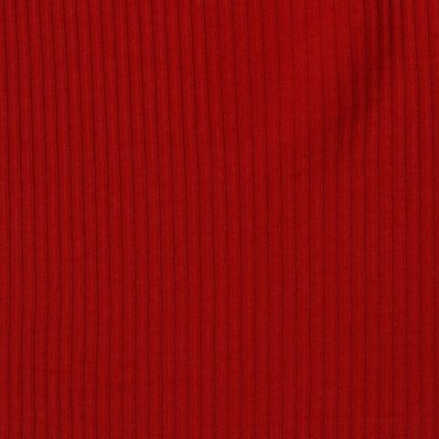 Cotton Viscose Stretch Rib Knit Fabric