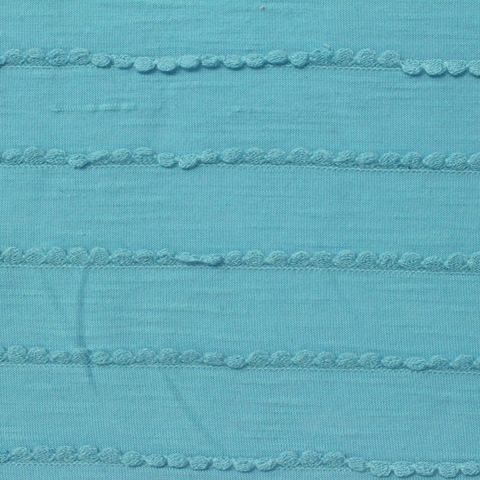 Jacquard Polyester Viscose Knit Fabric