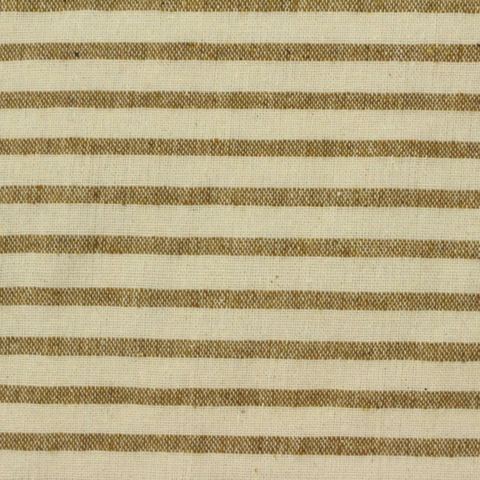 Striped Cotton Polyester Woven Fabric