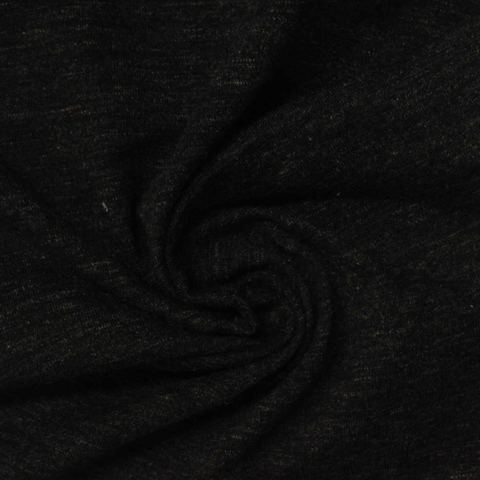 Heather Slub Cotton Polyester Blend Jersey Knit Fabric