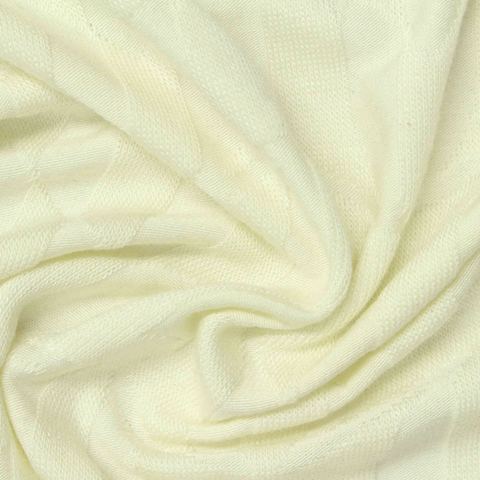Jacquard Viscose Acrylic Stretch Knit Fabric