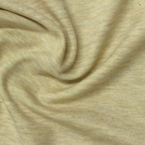Light Yellow Marl Knit, Poly-Viscose