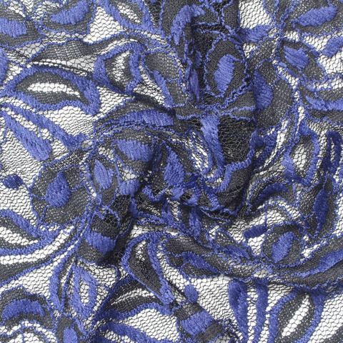 Nylon Polyester Stretch Lace Fabric