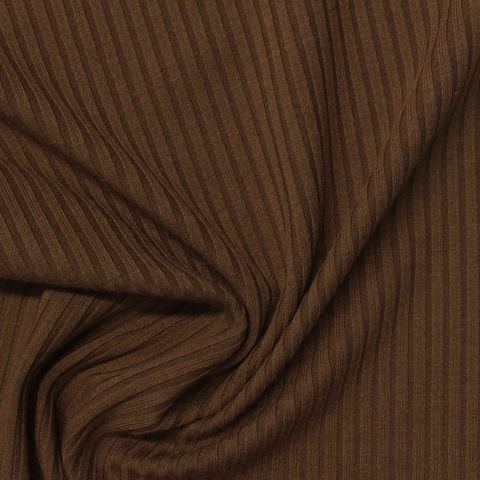 Polyester Stretch Rib Knit Fabric