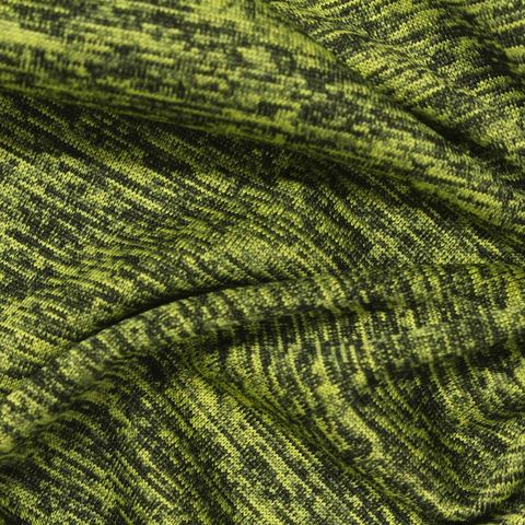 Heather 100% Polyester Jersey Knit Fabric