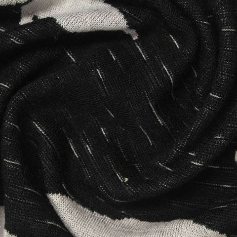 Jacquard Viscose Polyester Stretch Knit Fabric