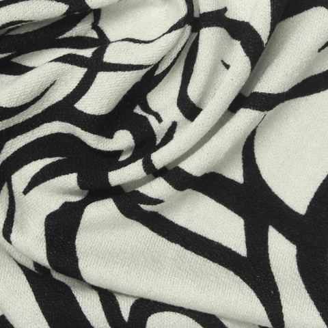 Animal Print Viscose Stretch Knit Fabric