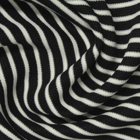 Striped Knit Fabric