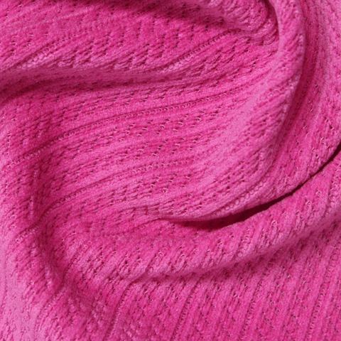 Jacquard Polyester Stretch Chenille Fabric
