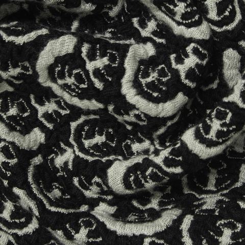 Jacquard Viscose Nylon Knit Fabric