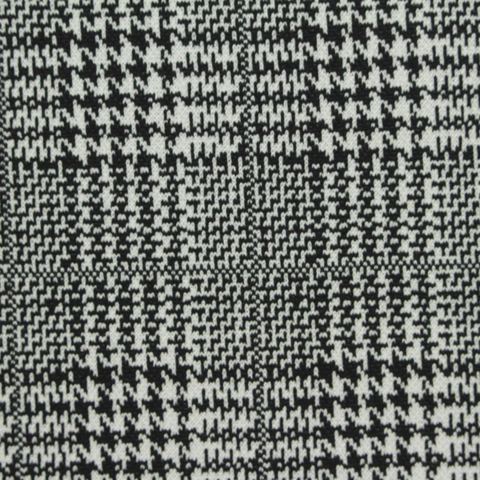 Fine Plaid Knit Fabric