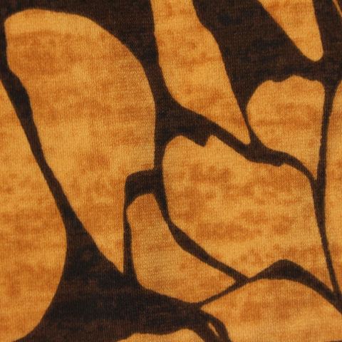 Animal Print Polyester Stretch Linen-Look Fabric