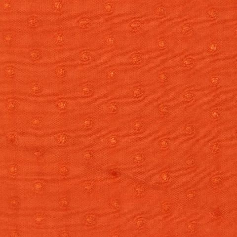 Orange Dots Jacquard, Viscose