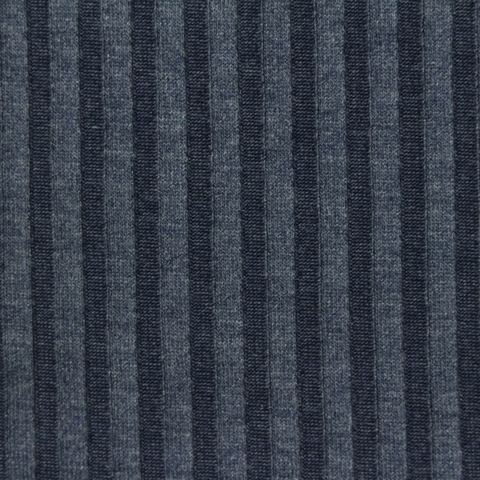 Heather Polyester Viscose Stretch Rib Knit Fabric