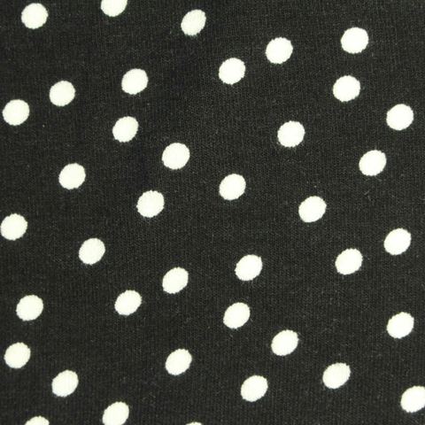 Fine Dotted Viscose Stretch Woven Fabric